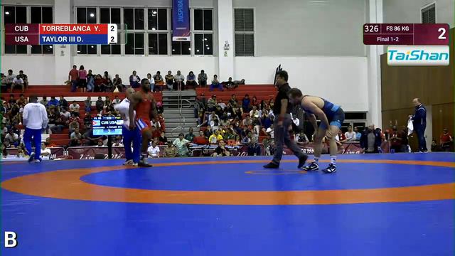 Y. TORREBLANCA (CUB) v. DAVID TAYLOR (USA) // GOLD FS - 86 kg смотреть онлайн