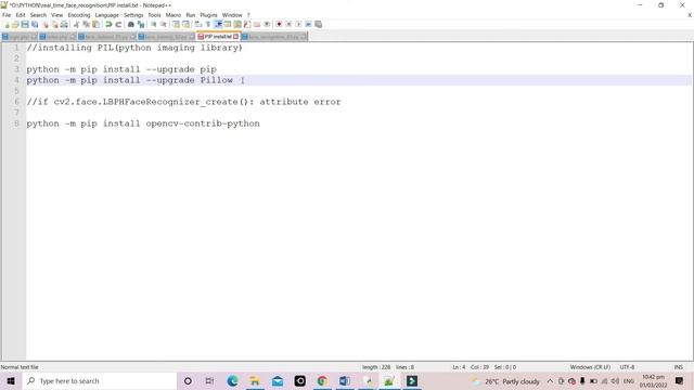 Real Time Face Recognition with Python Programming смотреть онлайн