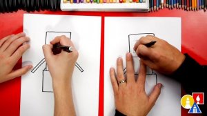 How To Draw A Snow Golem From Minecraft