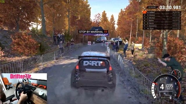 DIRT4 : FORD FIESTA R5 +G29 | Boyne Falls Byway Stage | Michigan USA смотреть онлайн