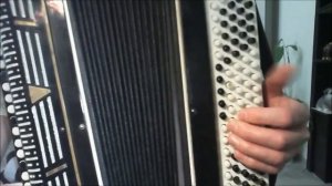 Разбор песни Лизавета на баяне несложный вариант