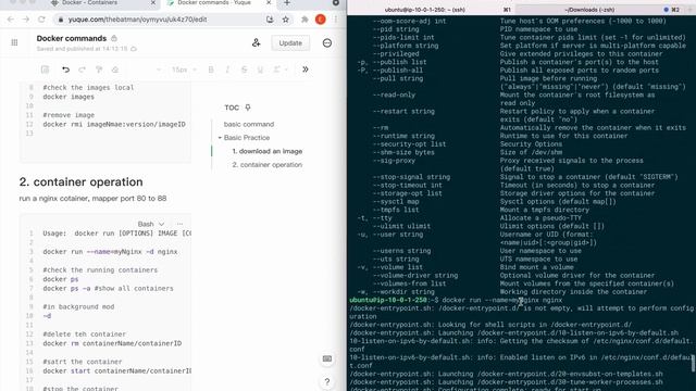 lesson9、docker container operation смотреть онлайн