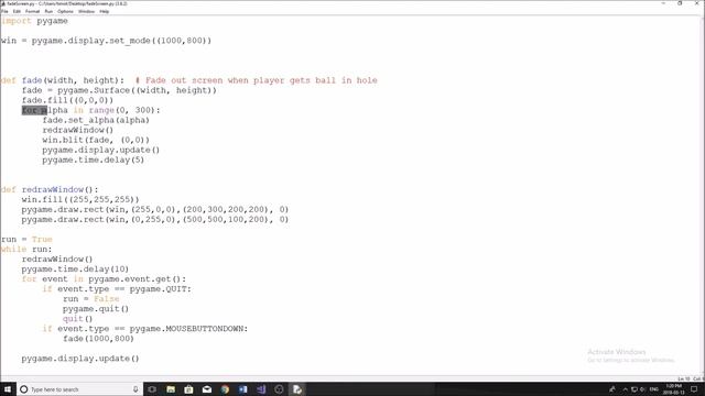 How to Fade Your Screen in Pygame [CODE IN DESCRIPTION] смотреть онлайн