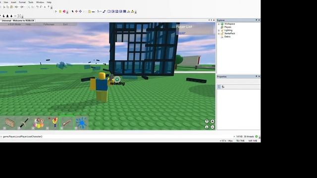 Playing the Real 2007 Roblox Client смотреть онлайн