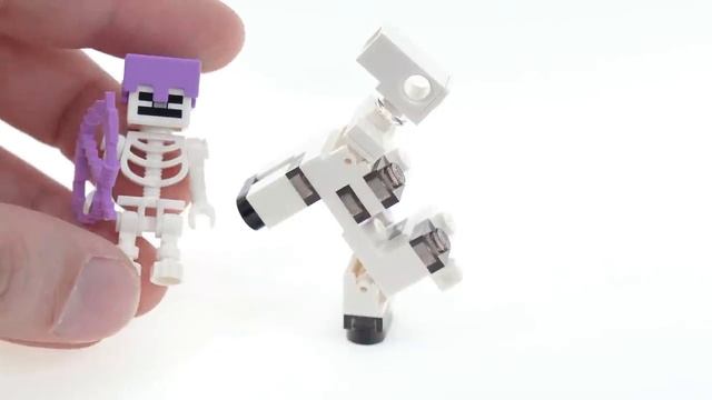 LEGO Minecraft: The Horse Stable set 21171 review! With trident, 3x animals, decent build, TRIDENT! смотреть онлайн