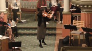 Megumi/ Bach Sonata for Solo Violin No.1 g minor/ Siciliano