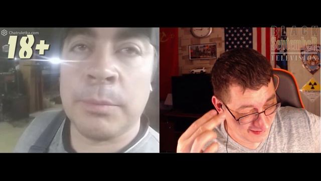 Осторожно!!! Чат Рулетка. Реакция Россиян на Флаг США на фоне... смотреть онлайн