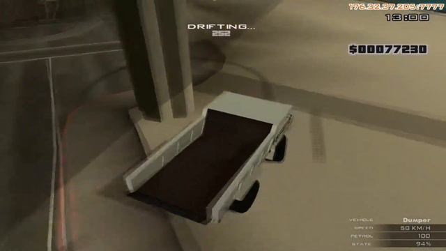 Видео по ГТА San Andreas Дрифт сервер. смотреть онлайн