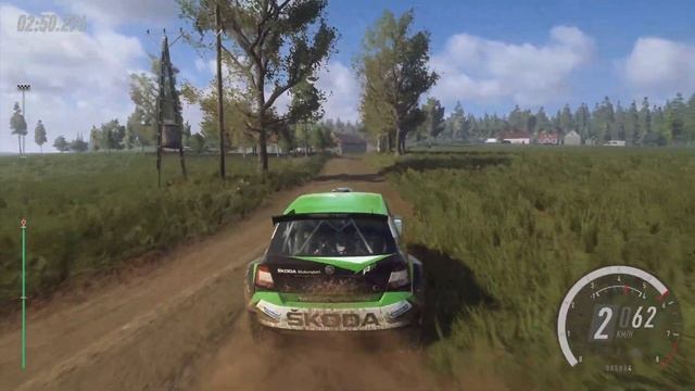 Countdown To DiRT Rally 3.0 - Ultra Photorealistic Dynamic Weather -Skoda DiRT Rally PS5 Gameplay 4