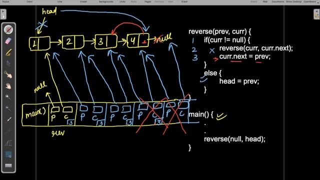 10. (Recursive) Reverse Linked List | DS & Algo | Interview Prep. | C++ | Java | Python | Medium смотреть онлайн