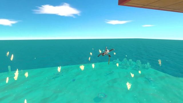 Spinosaurus or T-rex Who Will Get Fried Food - Animal Revolt Battle Simulator смотреть онлайн