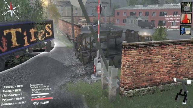 SpinTires Карта ««За топливом в деревню» смотреть онлайн