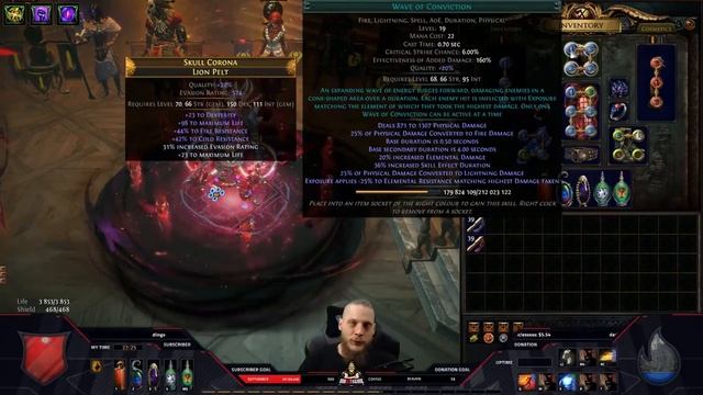 [PATH OF EXILE] – 3.8 – ORB OF STORMS ASSASSIN – FAST ENDGAME MAPPER смотреть онлайн