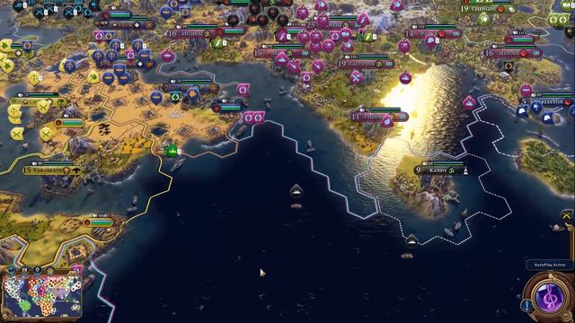 ENGLAND MAKES GAINS! | Civilization 6: AI Only Gameplay [Civ 6 Earth Map Mod] - Part 10 смотреть онлайн