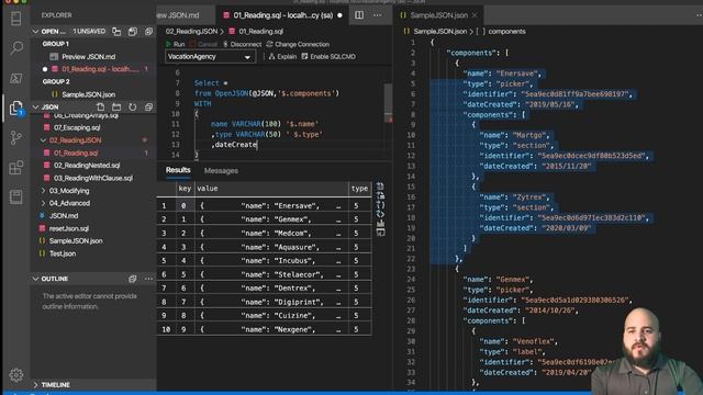 Miercoles de SQL | JSON смотреть онлайн
