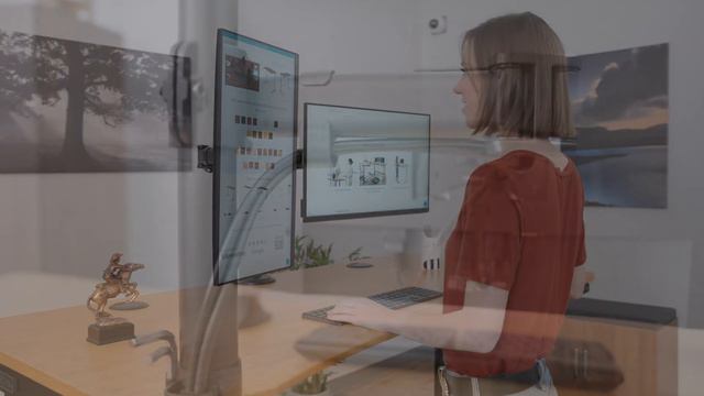 Moontower Monitor Arms: A Sturdy, Ergonomic Solution for Up to Six Monitors | UPLIFT Desk смотреть онлайн