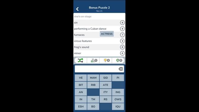 7 Little Words Daily Answers [November 21 2022 + BONUS PUZZLES ] | 7 Little Words Daily Puzzle смотреть онлайн