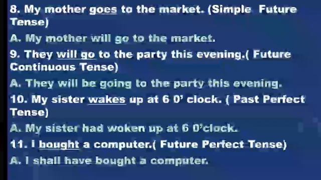 L-18 Tenses ( Explanation: Fair book Exercise-1)(Std-5)(Sub- English Grammar) смотреть онлайн