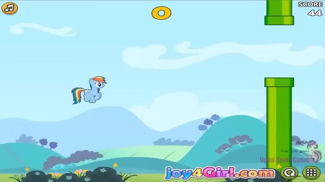 Flappy Little Pony | Best Games VK смотреть онлайн