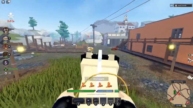 Режим про дикий запад - The Wild West - Roblox смотреть онлайн