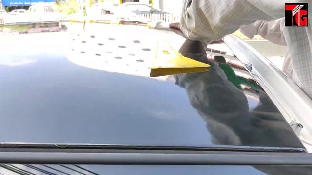 2020 Hyundai Magna I20 Sportz Roof Vinyl Wrap Installation | Dual Colour Bank And White