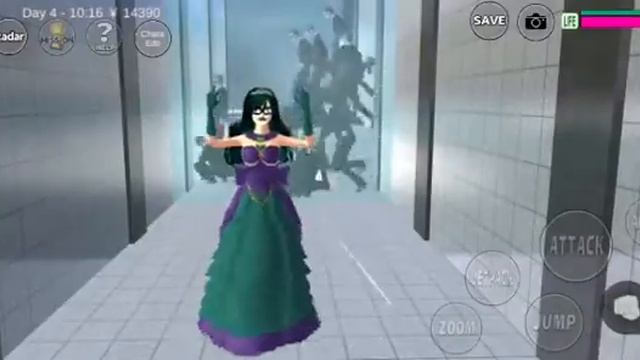 Sakura School Simulator - The Princess and the Giant Blender смотреть онлайн