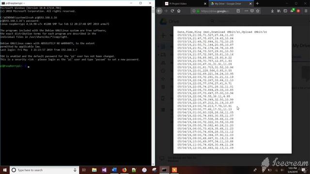 Raspberry Pi Internet Speed Monitor смотреть онлайн