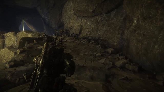 Gears of War: Ultimate Edition (Xbox Series S). Стрим №5. Груз коалиции. Пещеры. Битва с Трупником. смотреть онлайн