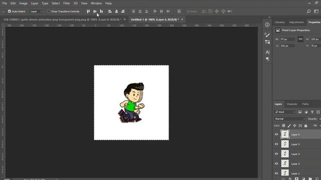 How to Create GIF ANIMATION in Photoshop | UIUX Guruji смотреть онлайн