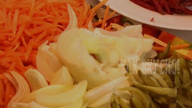 Простой САЛАТ на скорую руку. ОБЖОРКА смотреть онлайн