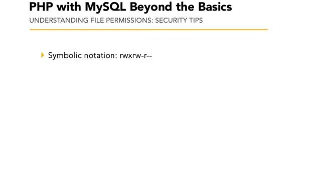 Watch the Online Video Course PHP with MySQL Beyond the Basics 1 смотреть онлайн
