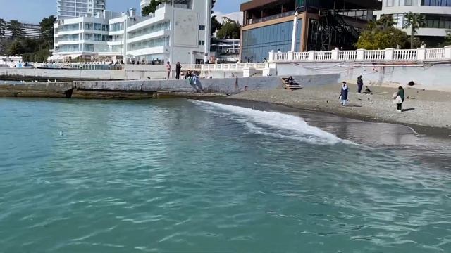 10.03.2021. Погода в Сочи в марте. Смотри на Чёрное море каждый день. смотреть онлайн
