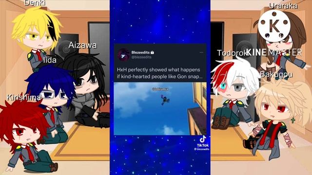 Mha react to Izukus past as Killua (Part 1/2) смотреть онлайн