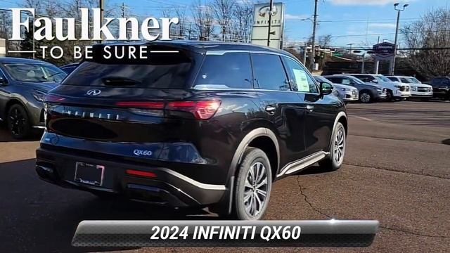 New 2024 INFINITI QX60 PURE, Willow Grove, PA RC344688 смотреть онлайн
