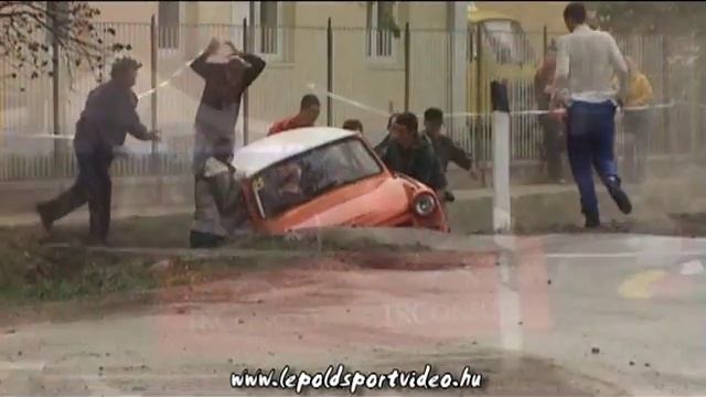 2 Trabant CRASH-Magyarbóly 2012.by Lepold Sportvideo смотреть онлайн