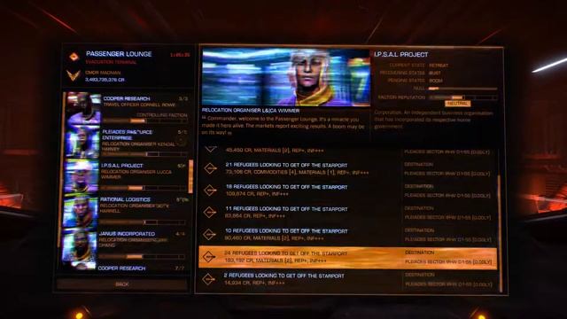 Elite: Dangerous - The Return 2.4 - Rescue Civilians after Thargoid attack ("The Oracle") смотреть онлайн