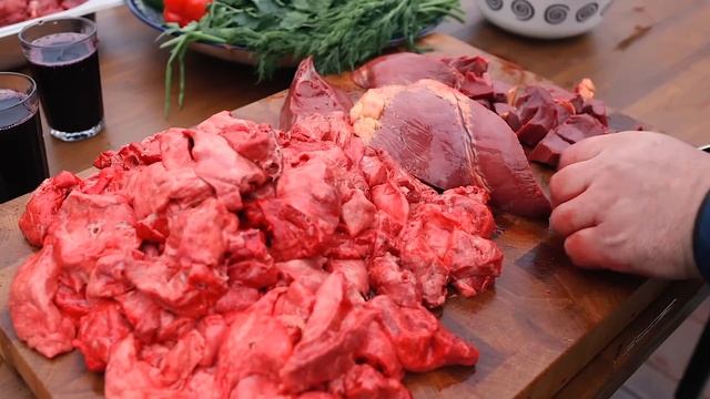 GRILLED BISON. BISON MEAT. BOILED, GRILLED. смотреть онлайн