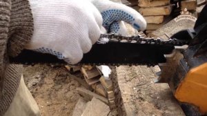 Как заточить цепь электропилы самому