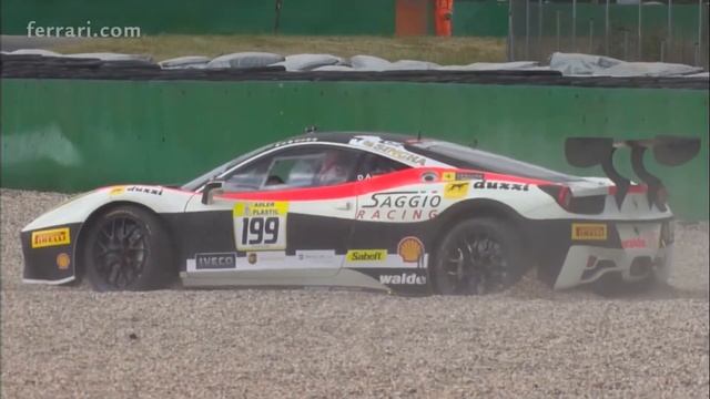 Ferrari Challenge Europe Di Amato, Kukucka and Scheltema, the winners in Race 2 at Brno Part 2 смотреть онлайн