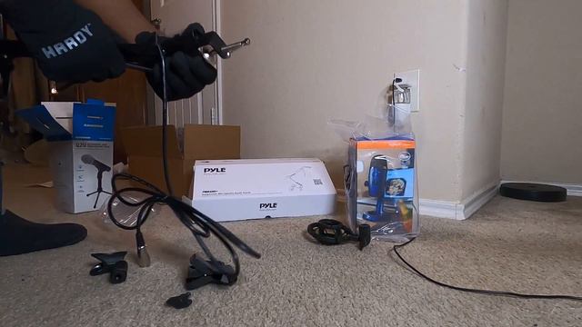 PylePro Game Streaming Suspension Boom Scissor Microphone Stand Unboxing and Install смотреть онлайн