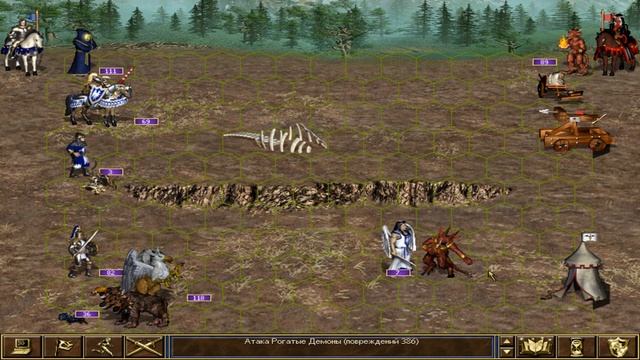 Прохождение Heroes of Might and Magic III | 1. Клинок Армагеддона. 5. Возвращение короля. смотреть онлайн