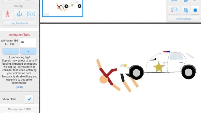 stick nodes got hit by a car смотреть онлайн