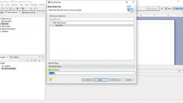 BIRT-How to create a basic report | BIRT Report