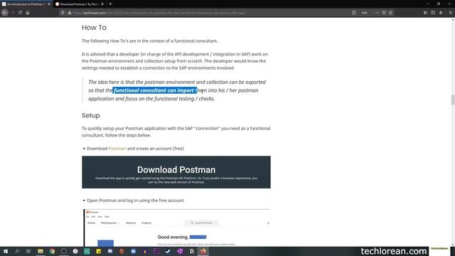API TESTING WITH SAP | AN INTRO TO POSTMAN FOR SAP FUNCTIONAL CONSULTANTS смотреть онлайн