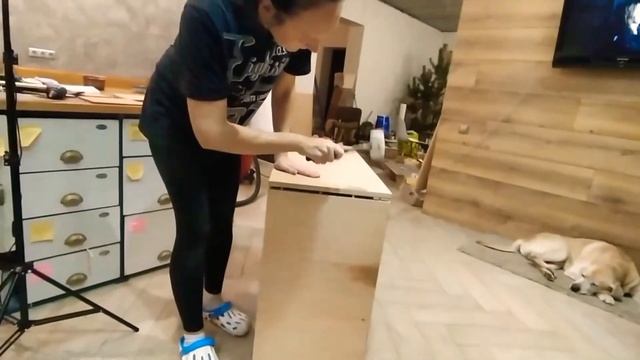Муж не верил. Комод из фанеры за 2 дня своими руками. смотреть онлайн