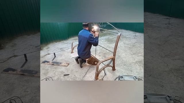 Лавочка своими руками...Shops with their own hands...... смотреть онлайн