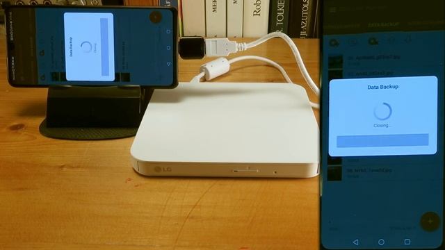 Huawei P30 read and write to DVDs (Data Backup with Android) смотреть онлайн