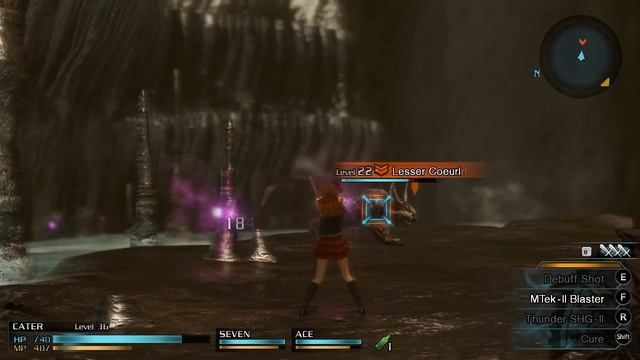 Final Fantasy Type-0 HD (PC) Playthrough #21 - Grinding Caves for Experience смотреть онлайн