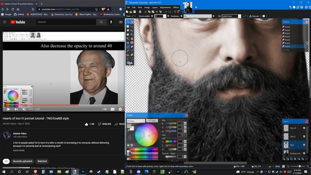 Hoi4 TNO Portrait Making (Gold Style Variant) Part-1 смотреть онлайн