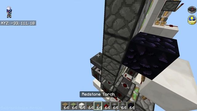 [Tutorial]Tiny 5x5 Piston Door in Minecraft Bedrock Edition 1.18+ [Read Pin]